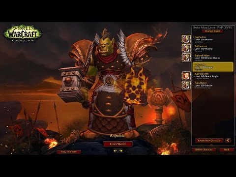 WoW: Legion (Alpha) - Level 110 Enhancement Shaman 3v3 Arena - Legion Shaman PvP