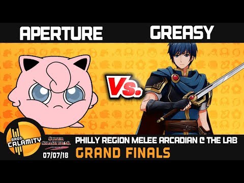 Philly Melee Arcadian @ The Lab | [W] Aperture (Puff) vs [L] Greasy (Marth) - Grand Final - Melee