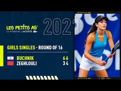 Les Petits As 2021 | Girls Round of 16 | Mika Buchnik vs. Amina Zeghlouli