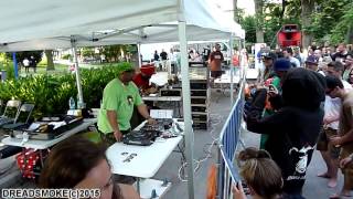 IRATION STEPPAS ft danman (uk) 3000 style"Linval Thompson''soundboy pt1 @ GARDEN PARTY#10 \ 04-07-15