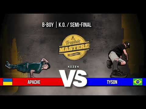 Apache vs Tyson - BBOY TOP 4 - stance - TROPHÉE MASTERS INTERNATIONAL