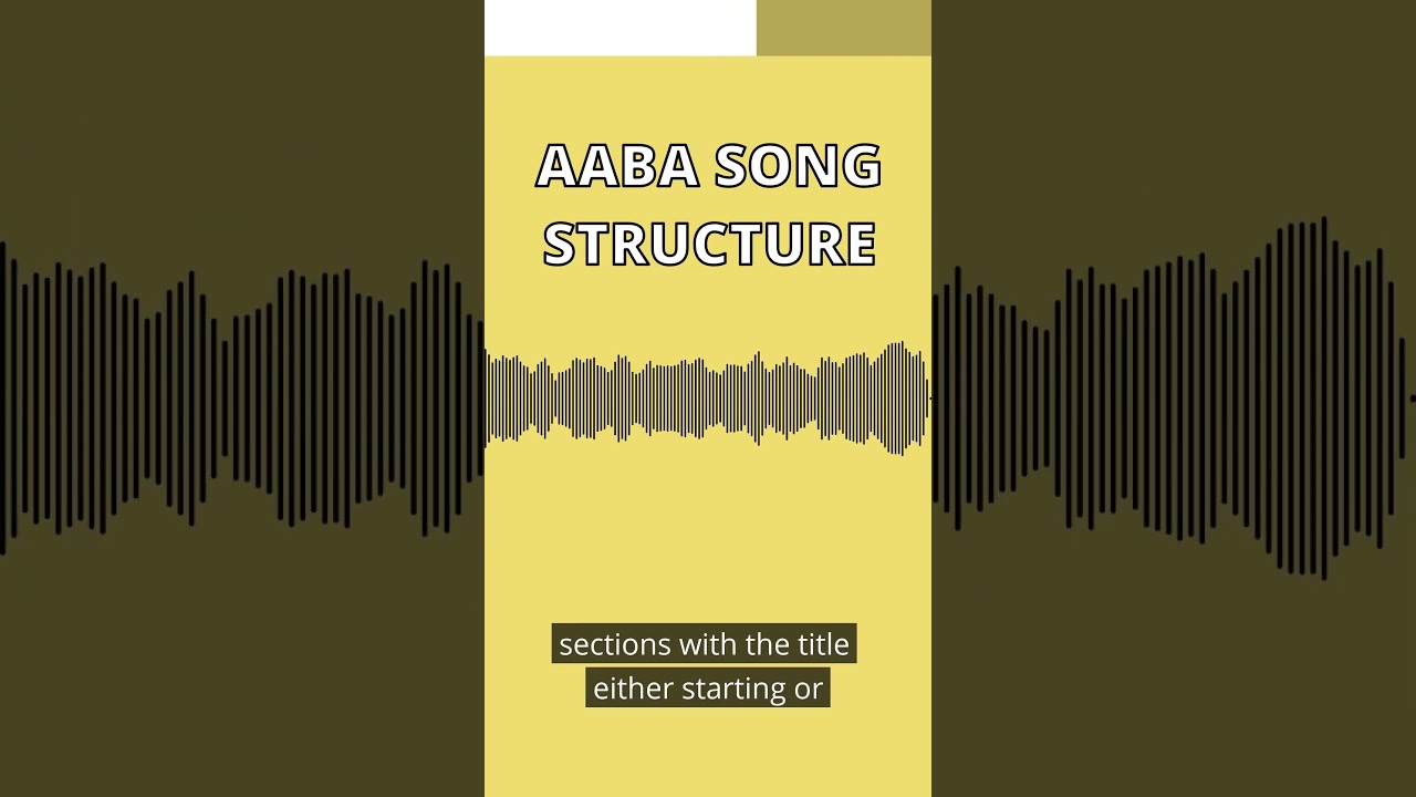 What is an AABA song?
