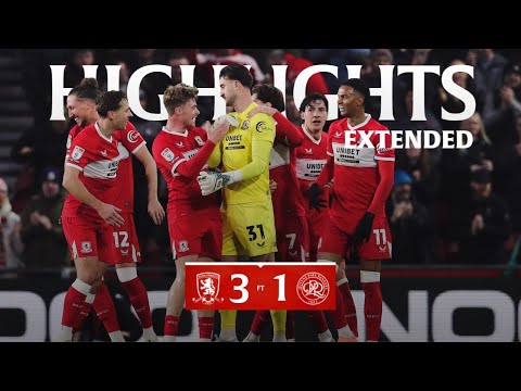 Extended Highlights | Boro 3 QPR 1 | Matchday 21
