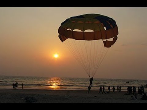 Evening At The Beach\\ Goa Beach \\Sunet \\ Time Lapse\\ Beach Walk
