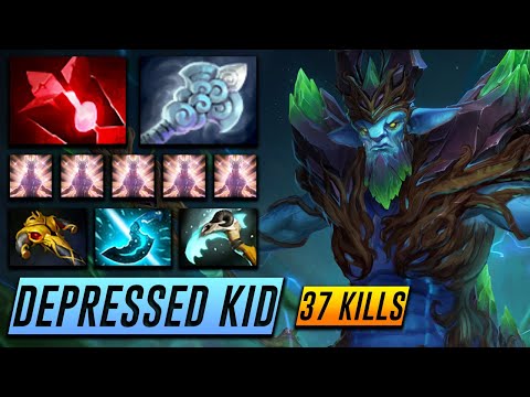 depressed kid Leshrac 37 KILLS Reaction - Dota 2 Pro Gameplay [Watch & Learn]