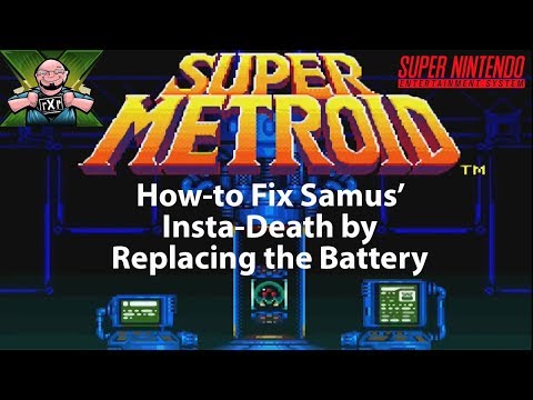 Fix Samus' Insta-Death: How to Replace the Save State Battery in Super Metroid