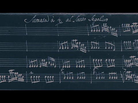 VIVALDI | Suonata à 4 al Santo Sepolcro | RV 130 in E♭ major | Original manuscript