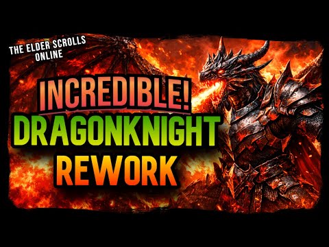 🔥ESO INCREDIBLE New Dragonknight Animations, SFX - Update 49 Showcase #eso #esopvp