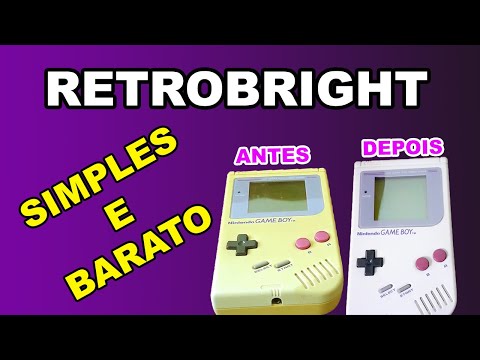 Retrobright realy WORKS ? - Game Boy Classic