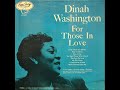 Dinah Washington et  Quincy Jones "Blue Gardenia"