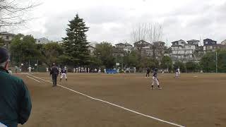 22-03-26 宿河原ベアーズ 読売旗