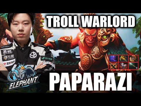 Paparazi - Troll Warlord Carry - 7.28 - The Best Carry Guide - Dota 2 Pro Games - Full Gameplay