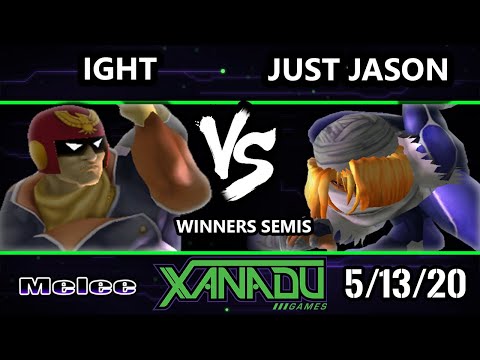 S@X 353 Onine Winners Semis - ight (Captain Falcon) Vs. Just Jason (Sheik) Smash Melee - SSBM
