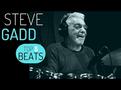 5 Insanely Cool STEVE GADD Drum Beats YOU Need To KNOW! 💙