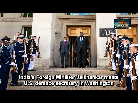 India's Foreign Minister Jaishankar meets U.S. defence secretary in Washington