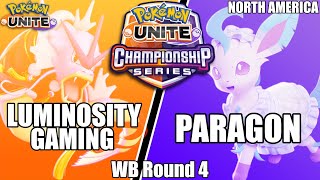 Luminosity Gaming vs Paragon - PUCS EU March Qualifier WB Round 4 | Pokemon Unite