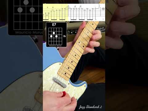 Guitar Jazz Standard 2🎸🎸 #guitar #gitar #guitarist #guitarra