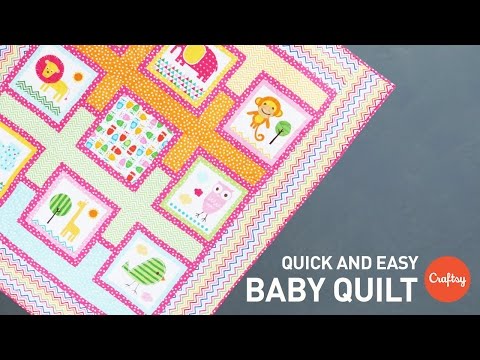 Baby Quilt Project (Quick & Easy!) | Quilting Tutorial
