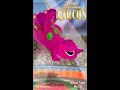Barney S Super Singing Circus Credits Comparison Screener Vs Final Version 25 Years