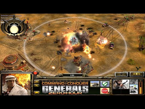 Generals Zero Hour Duel 1vs1 Hard GLA Demolition vs China Nuke [RANK] A New Tragedy ZH v1 Map