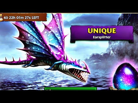EARSPLITTER Max Level 150 Titan Mode - Unique Thunderdrum - Dragons:Rise of Berk