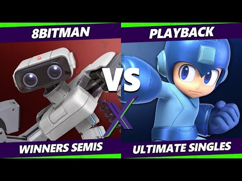 S@X 377 Online Winners Semis - 8BitMan (ROB) Vs. Playback (Mega Man) Smash Ultimate - SSBU