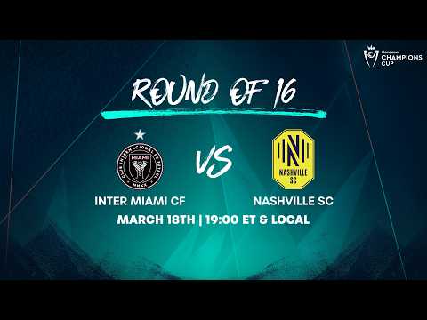 الموعد والقنوات الناقلة لمباراة إنتر ميامي وناشفيل في كأس الكونكاكاف 