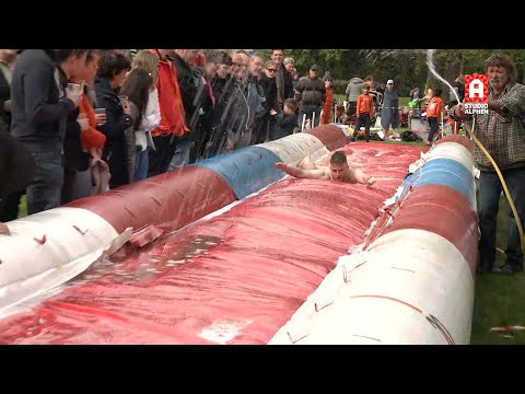 Koudekerks Kampioenschap Buikschuiven op Koningsdag