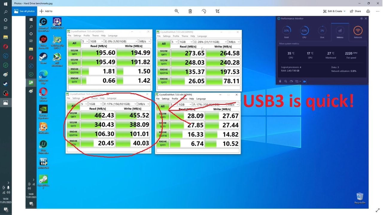 Watch video External SSD USB3 vs USB2 vs Internal SSD vs HDD Now External SSD USB3 vs USB2 vs Internal SSD vs HDD