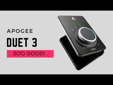 Best Portable Audio Interface: Apogee Duet 3 Review