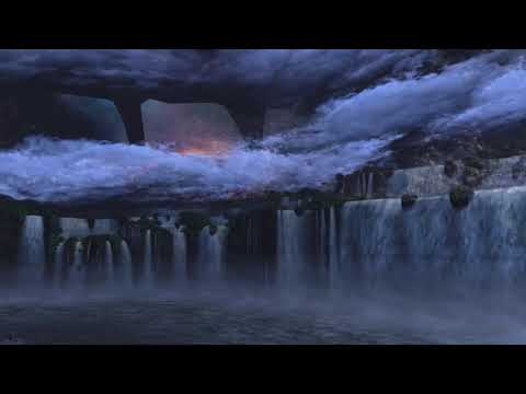 a night at aionios. (with rain ambience) | Xenoblade Chronicles Chill Music