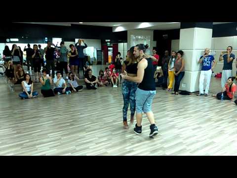 Felicien Rossa & Isabelle Periac - Kizomba Extremo 2015, Demo 1 (Fundamentals & Beyond Basics)