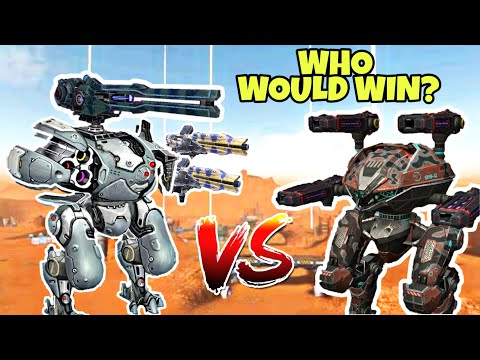 🔥LEECH CORONA VS CERBERUS VIPER WASPS COMPARISON | WAR ROBOTS TEST SERVER