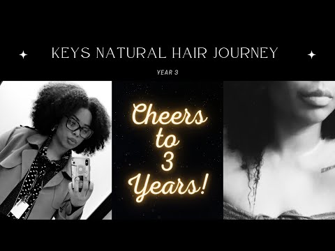 Natural Hair Journey - 3 Years - 3C/4A