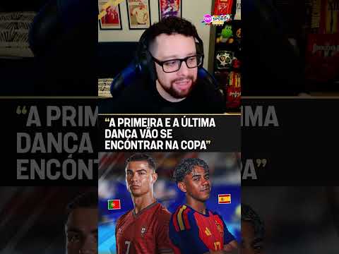 DUELO DE GERAÇÕES: TEREMOS CR7 X YAMAL NA COPA DO MUNDO 🔥 #shorts
