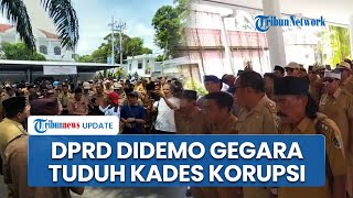 Tuding 80 Persen Kepala Desa Korupsi, Kantor DPRD Banyuwangi Langsung Digeruduk Ratusan Massa