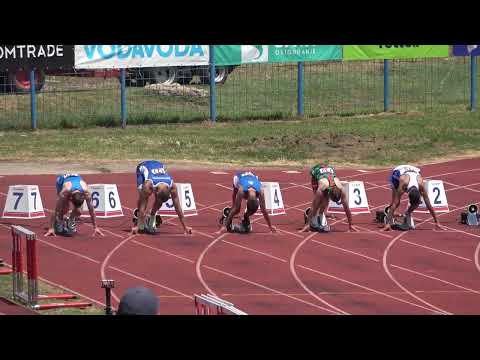 100m [Ž], KVAL., Farkaš i Perec u finale - Prvenstvo Balkana za mlađe juniore i juniorke 2022