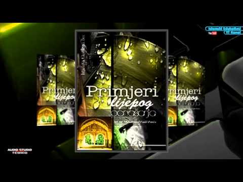 Primjeri lijepog ponasanja-hfz mr Muhamed Porca