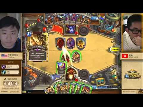 Kinguin for Charity Christmas Edition 2014 Hearthstone - Semi Finals - Amaz vs Strifecro