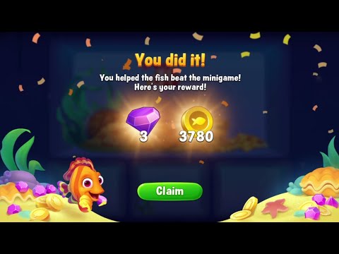 @Fishdom Level 10271 - 10274 and Minigame!