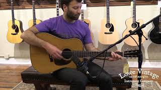 Video thumbnail for 2018 Pre-war Guitars Co. "Herringbone" at Lowe Vintage by Lowe Vintage Instrument Company