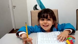 Tarefa escolar: a letra P