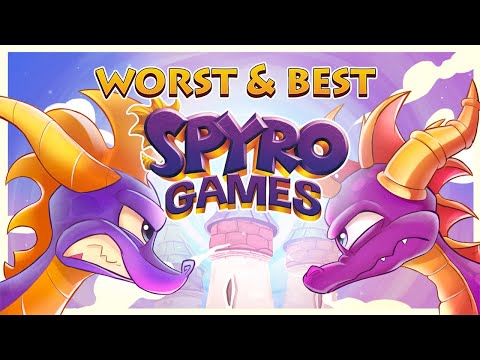 Top 5 WORST and BEST Spyro Games (OUTDATED OPINIONS)