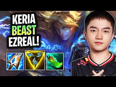 KERIA IS A BEAST WITH EZREAL! | T1 Keria Plays Ezreal ADC vs Corki!  Season 2025