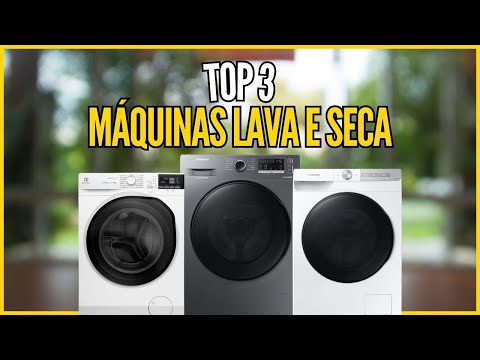 Top 3 Melhores Máquinas Lava e Seca Roupas de 2024 - Lava e Seca Com Melhor Custo-Benefício