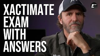 Xactimate Level 1 Practice Exam with Answer Key