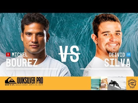 Michel Bourez vs. Deivid Silva - Round Three, Heat 16 - Quiksilver Pro Gold Coast 2019