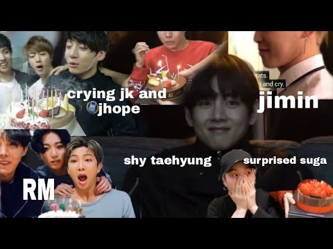 BTS Members Surprising each other on their Birthdays
