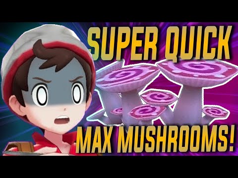 *FASTEST* Way To FARM MAX MUSHROOMS | All info & strategies // Method Guide | Pokemon Isle Of Armor