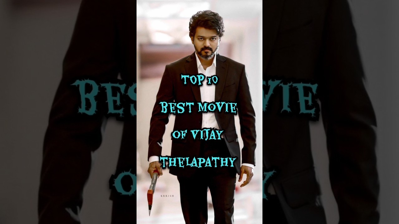 The Best Movies of Vijay Thalapathy | vijay movies in hindi dubbed full movie #shorts